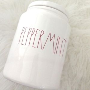 NWT RAE DUNN RARE LIMITED EDITION PEPPERMINT